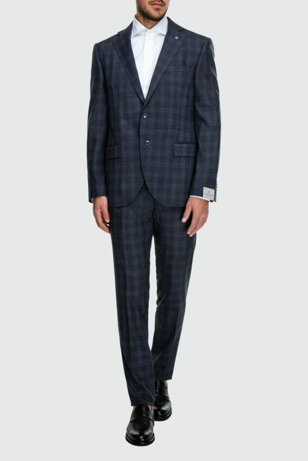 Lubiam man gray wool men's suit купить с ценами и фото 162733 - photo 2