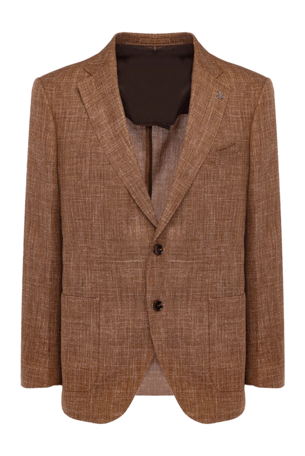 Lubiam man brown jacket for men 162736 - photo 1