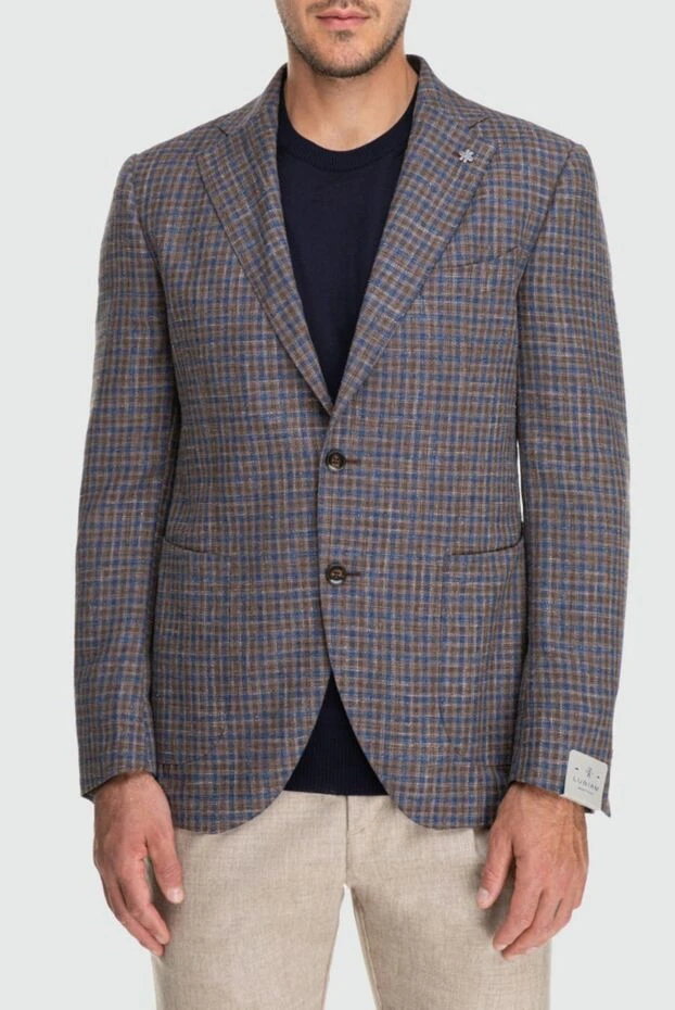 Lubiam рельефті шашақ үлгісі бар стильді жүн күрте 162772 - фото 3