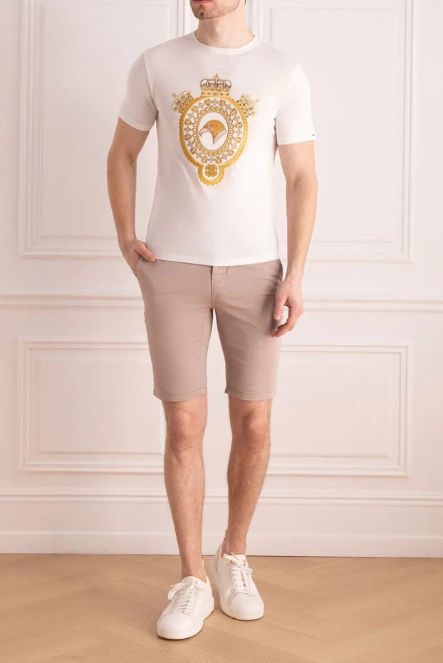 Stefano Ricci t-shirt made of cotton and modal white for men 162817 - photo 2