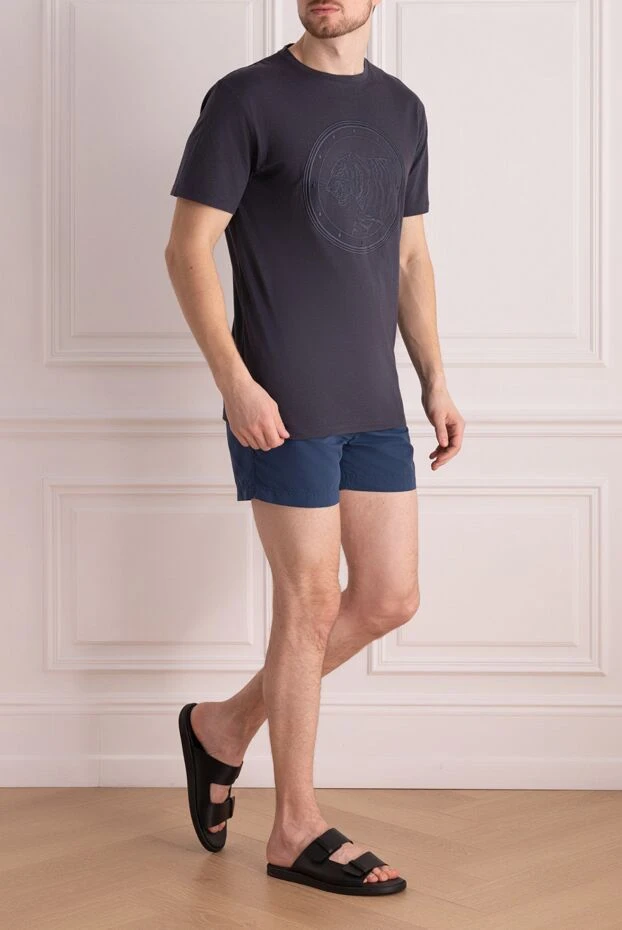 Stefano Ricci gray cotton t-shirt for men 162839 - photo 2