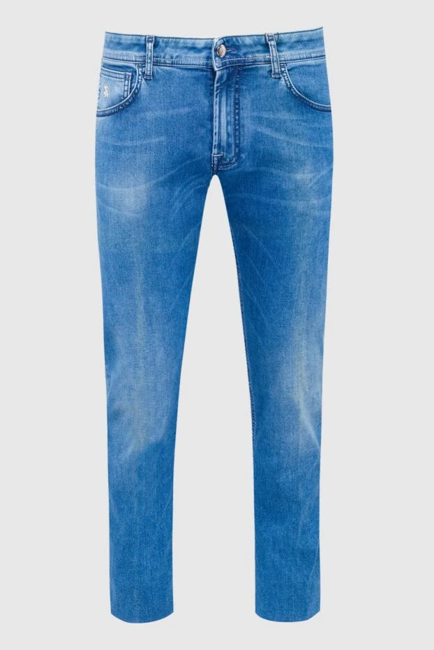 Stefano Ricci ерлерге арналған көк мақта және эластан джинсы 162870 - фото 1