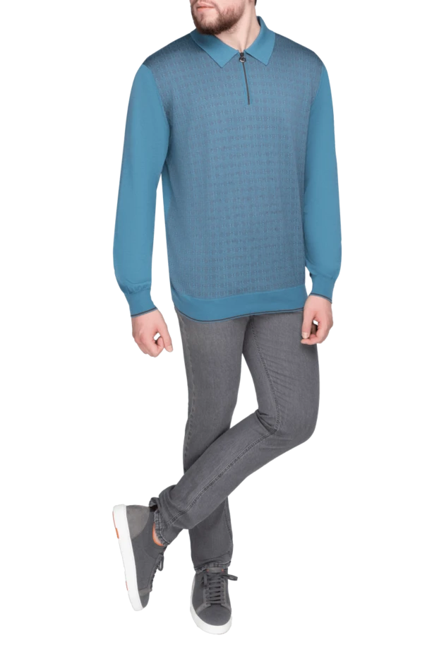 Stefano Ricci джинсы серые мужские 162882 - фото 2