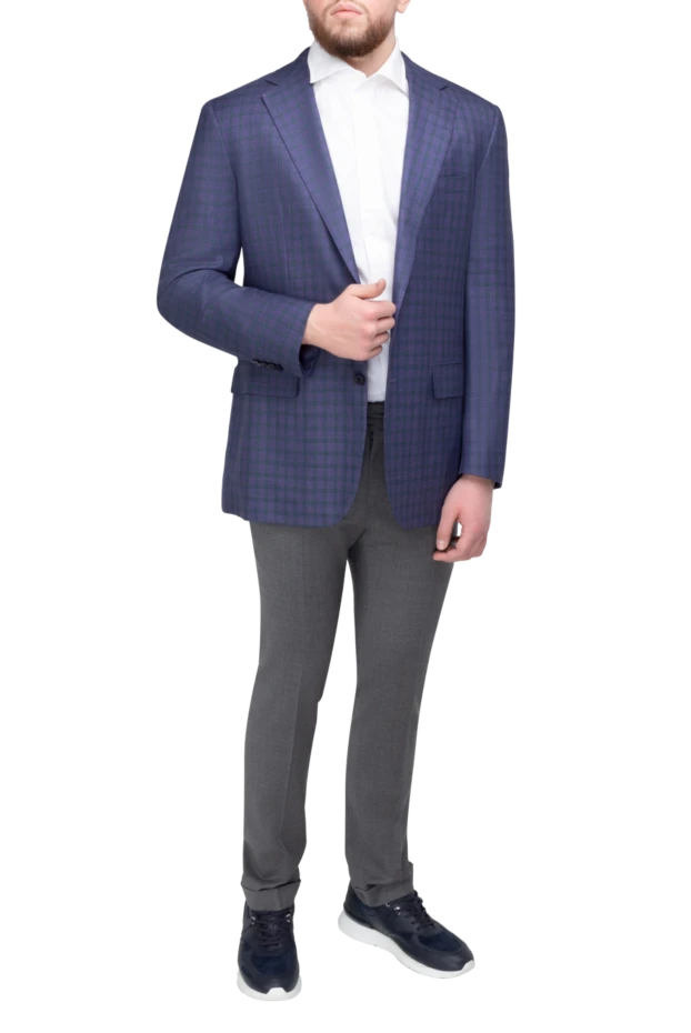 Stefano Ricci пиджак фиолетовый мужской 162906 - фото 2