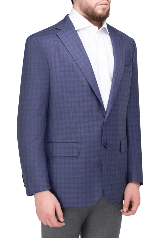 Stefano Ricci пиджак фиолетовый мужской 162906 - фото 3