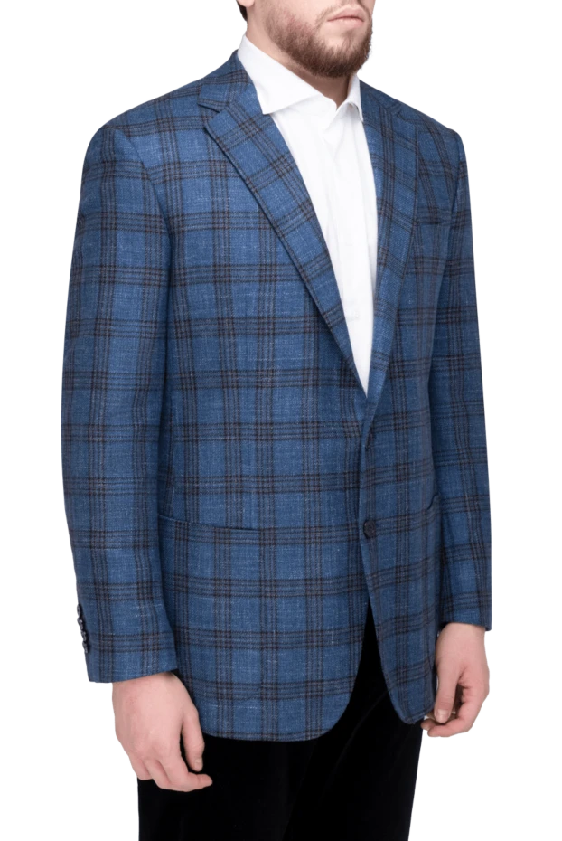Stefano Ricci пиджак синий мужской 162918 - фото 3