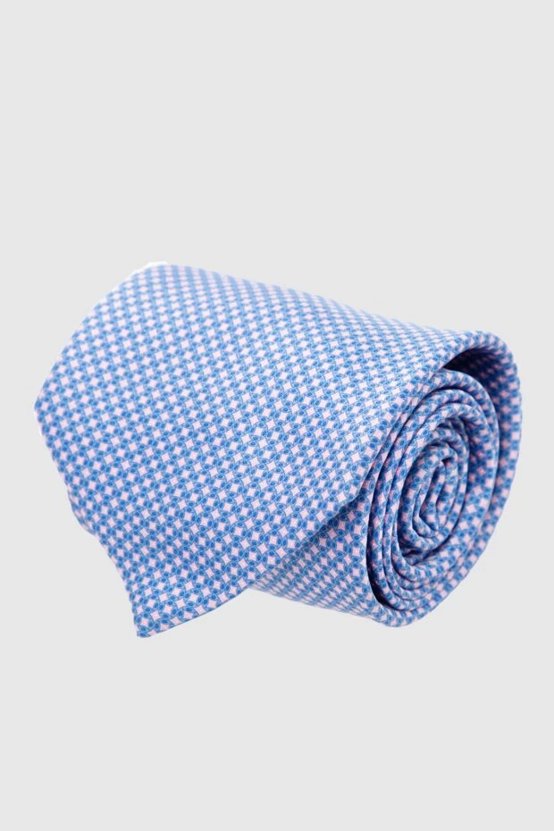 Stefano Ricci галстук из шелка фиолетовый мужской 162944 - фото 1