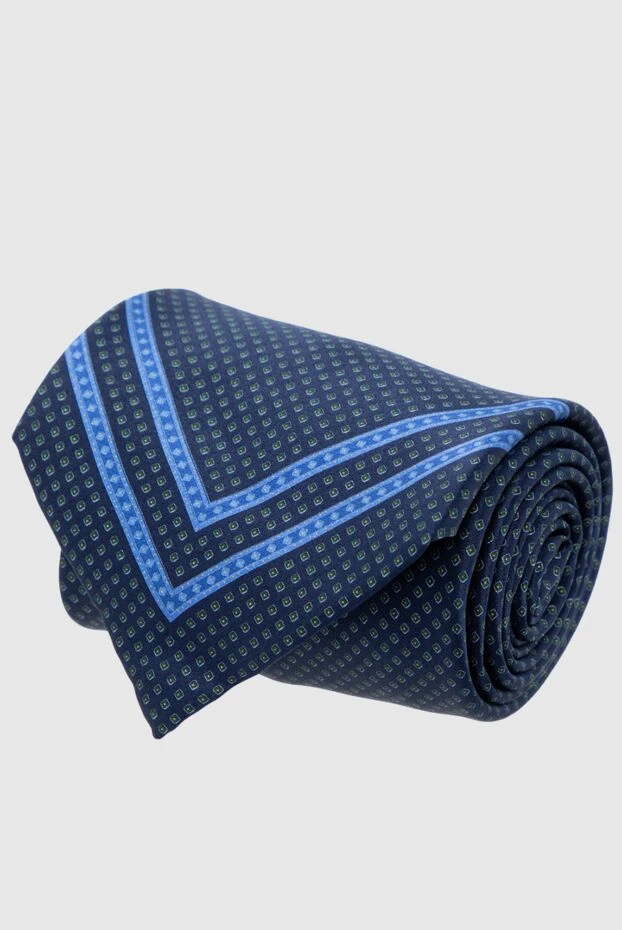 Stefano Ricci галстук из шелка синий мужской 162949 - фото 1
