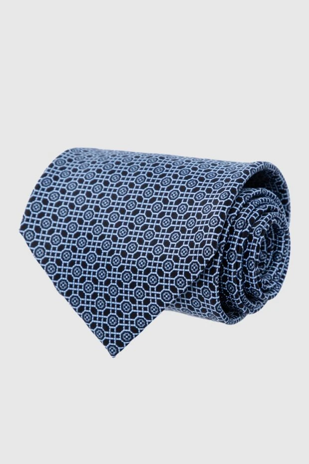 Stefano Ricci галстук из шелка черный мужской 162950 - фото 1