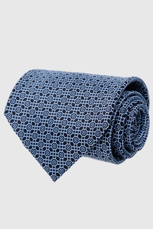 Stefano Ricci галстук из шелка черный мужской 162950 - фото 1