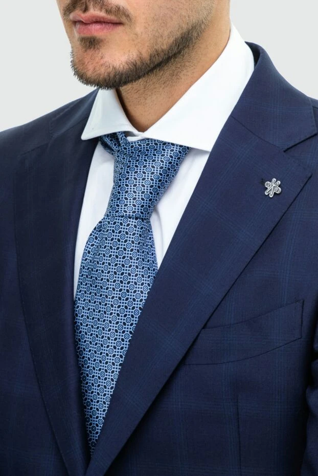 Stefano Ricci галстук из шелка черный мужской 162950 - фото 2