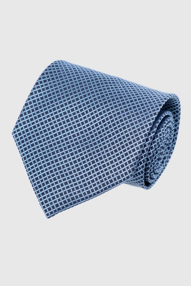 Stefano Ricci галстук из шелка синий мужской 162956 - фото 1