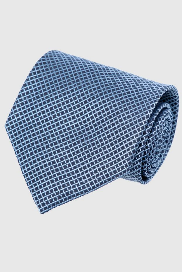 Stefano Ricci галстук из шелка синий мужской 162956 - фото 1
