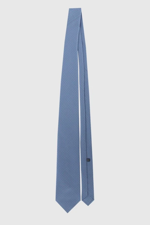 Stefano Ricci light blue silk tie with a small pattern 162957 - photo 3