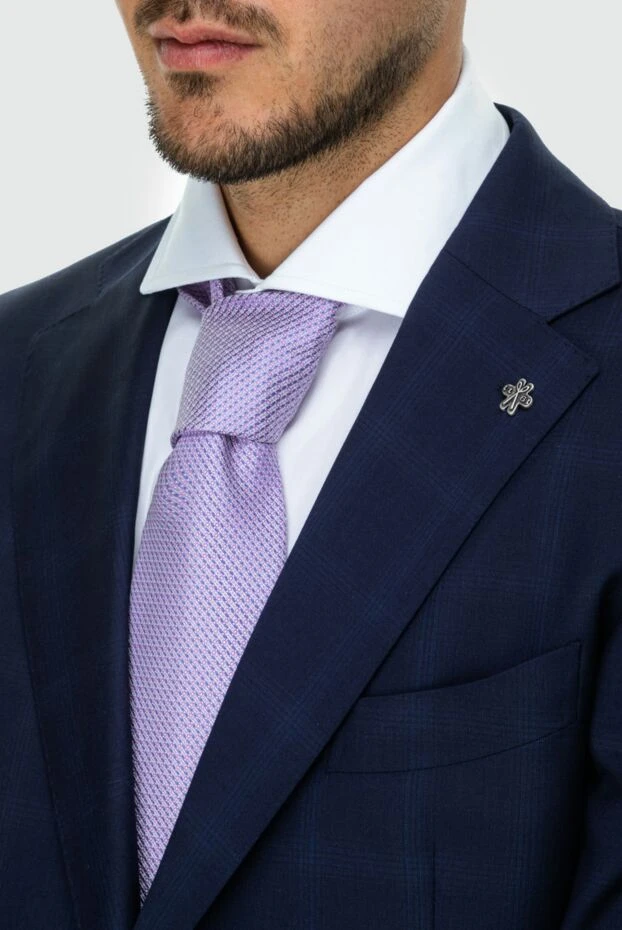 Stefano Ricci pastel purple tie with a small print
 162959 - photo 2