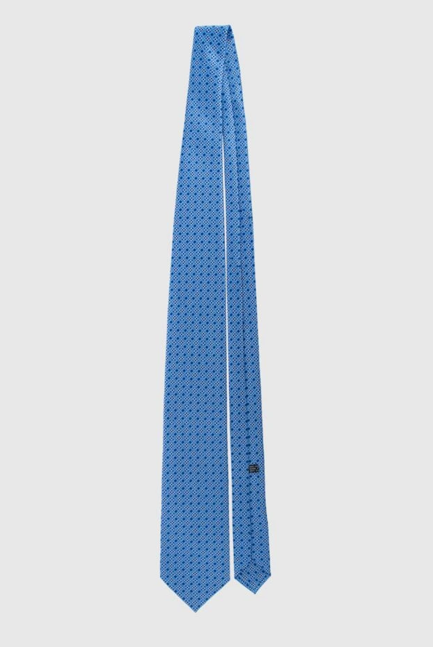 Stefano Ricci silk tie with a distinctive pattern on a blue background 162961 - photo 3