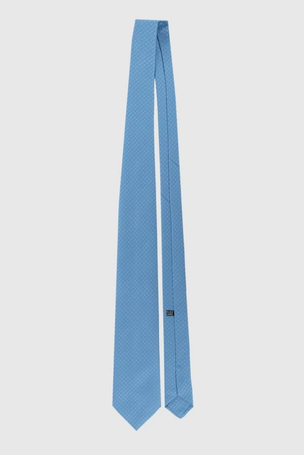 Stefano Ricci blue silk tie with a circular pattern and dots 162979 - photo 3