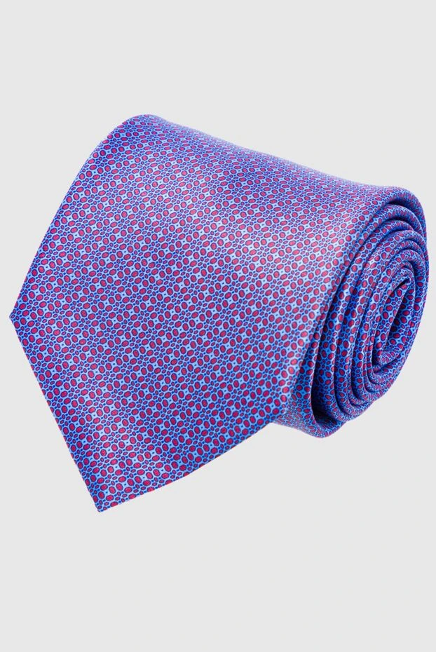 Ерлерге арналған күлгін жібек галстук - фото 1