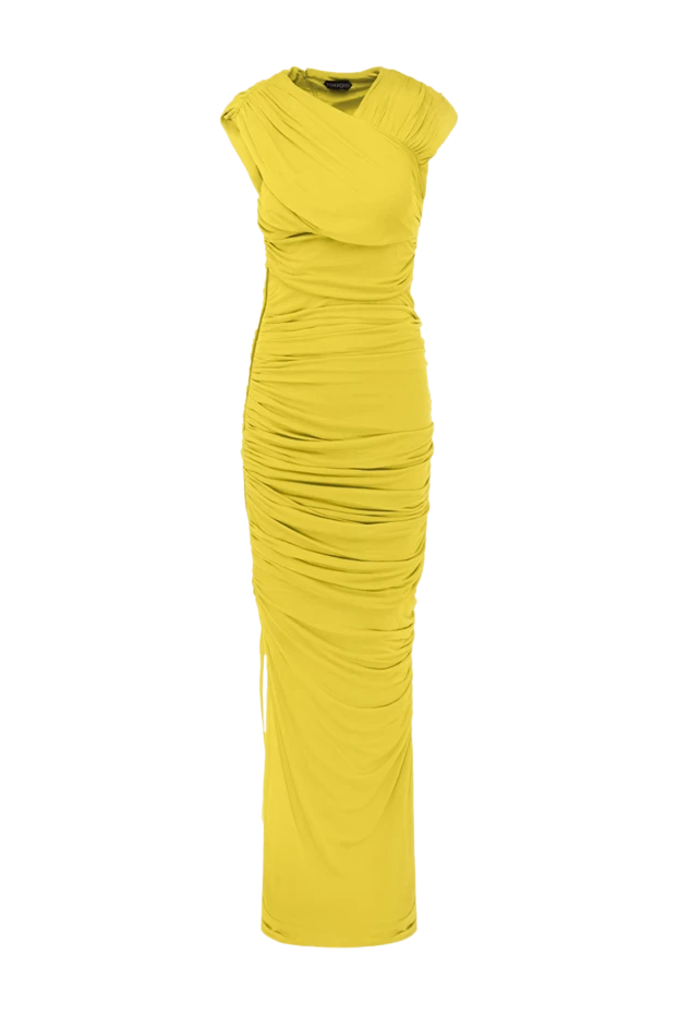 Tom Ford woman yellow viscose dress for women купить с ценами и фото 163018 - photo 1