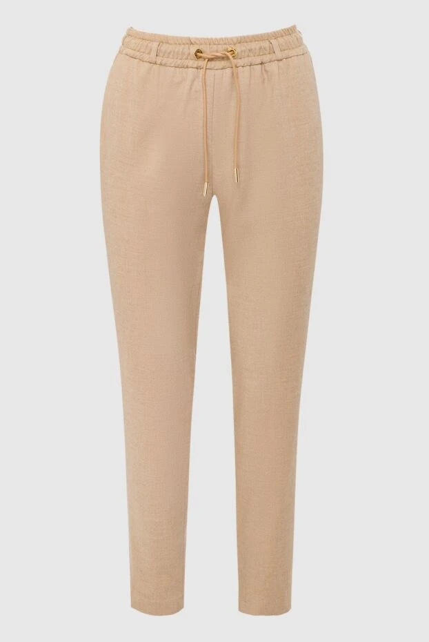 Max&Moi woman beige trousers for women купить с ценами и фото 163168 - photo 1