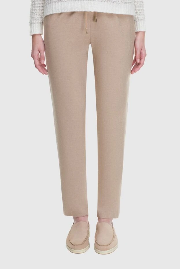 Max&Moi woman beige trousers for women купить с ценами и фото 163168 - photo 2