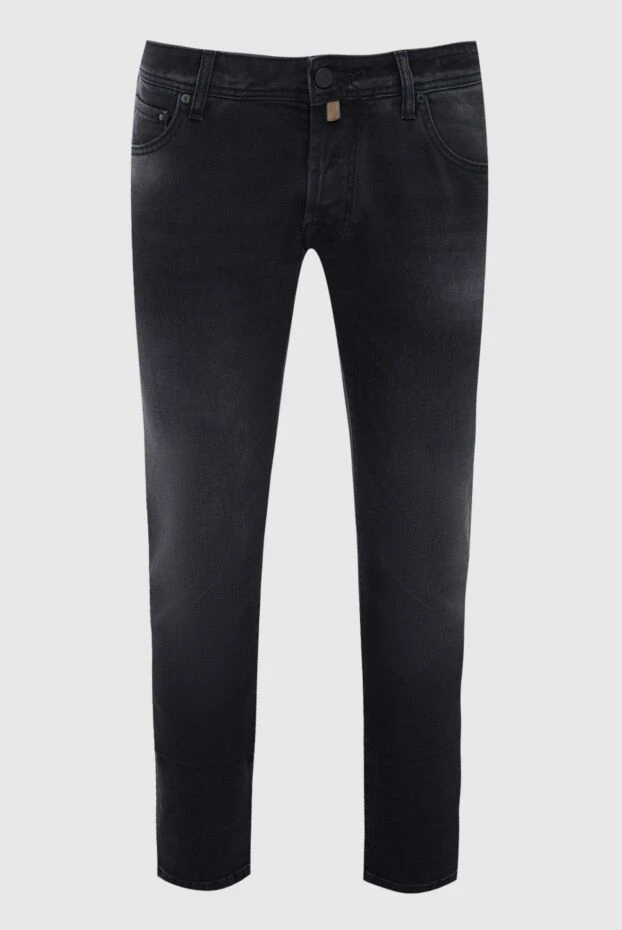 Jacob Cohen man cotton and polyester jeans black for men купить с ценами и фото 163195 - photo 1