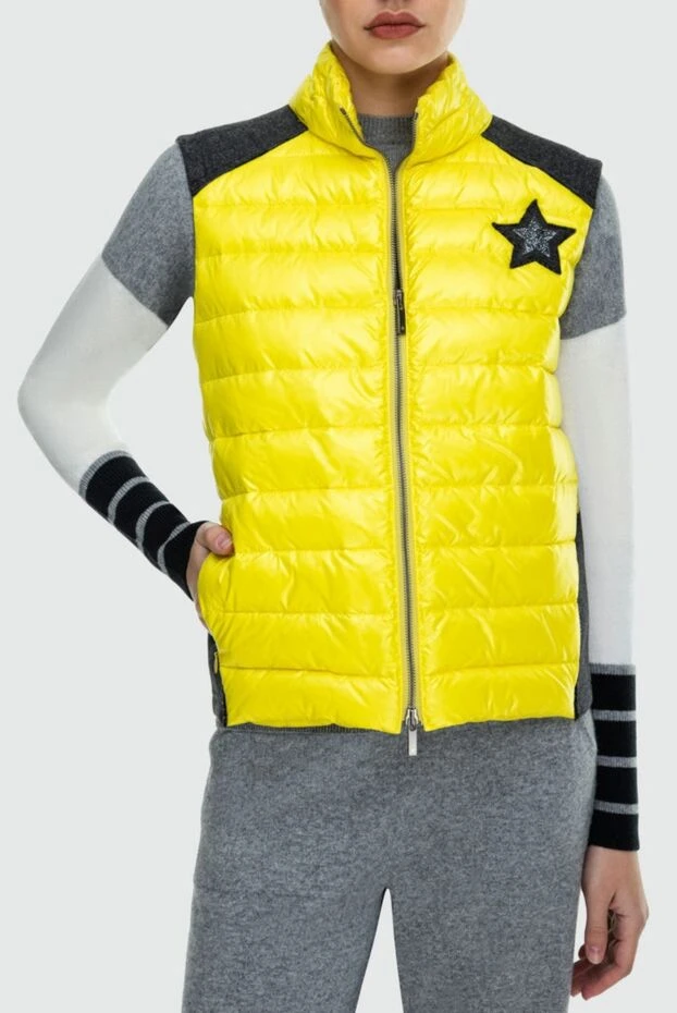 Lorena Antoniazzi жилет желтый женский 163404 - фото 3