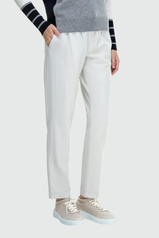 Lorena Antoniazzi брюки женские на завязках серые 163449 - фото 3