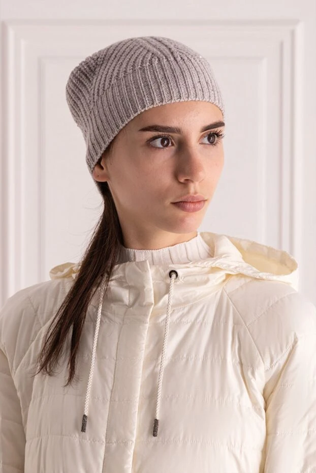 Lorena Antoniazzi woman beige hat for women купить с ценами и фото 163508 - photo 2