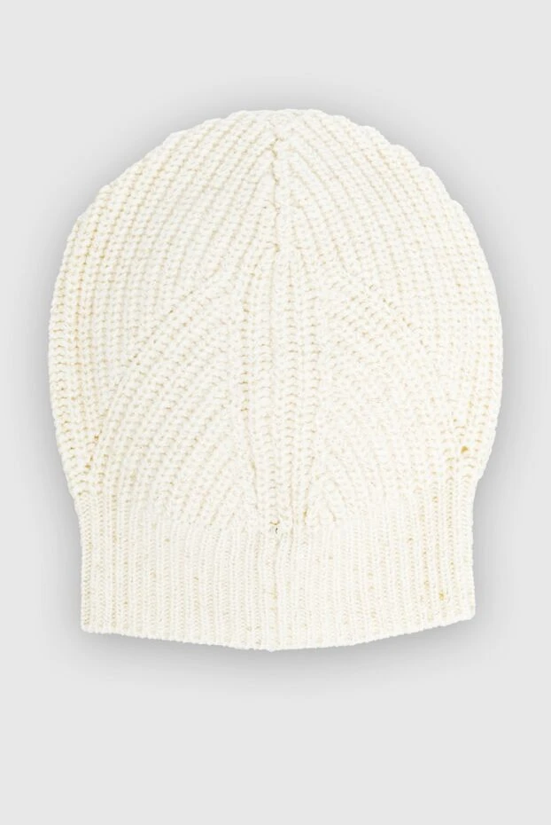 Loro Piana woman beige cashmere hat for women 169745 - photo 3