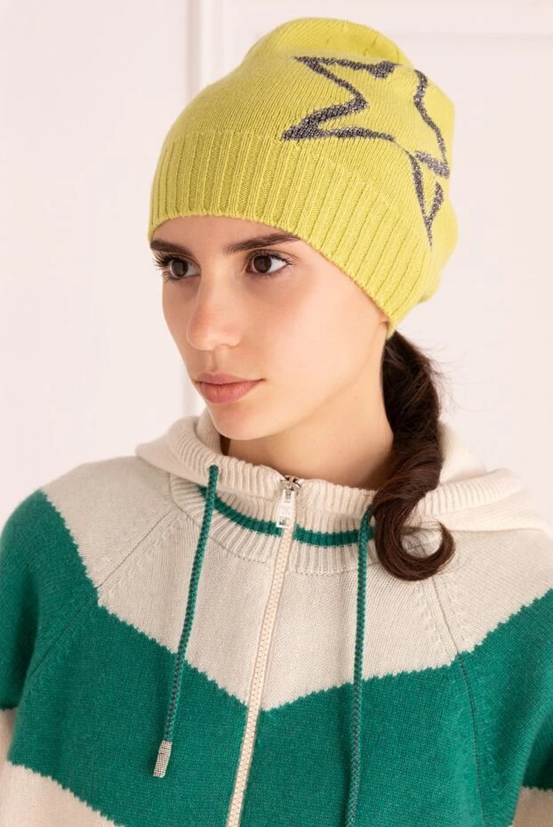 Lorena Antoniazzi woman yellow cap for women купить с ценами и фото 163513 - photo 2