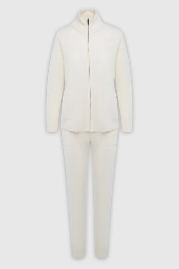 Cashmere & Silk Milano woman white women's walking suit made of cashmere купить с ценами и фото 163537 - photo 1