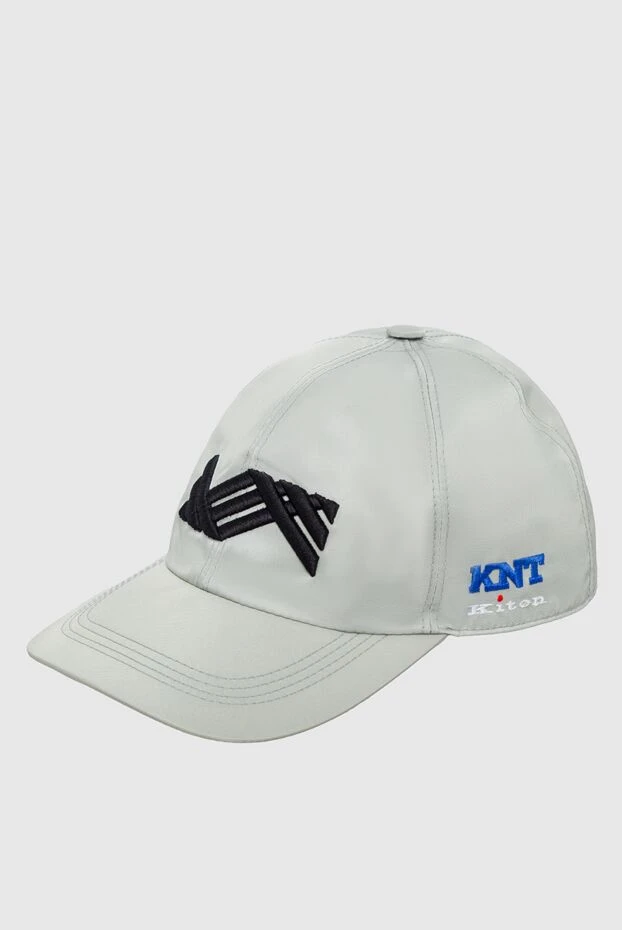 Kiton ерлерге арналған ақ нейлон қалпақ 163547 - фото 3