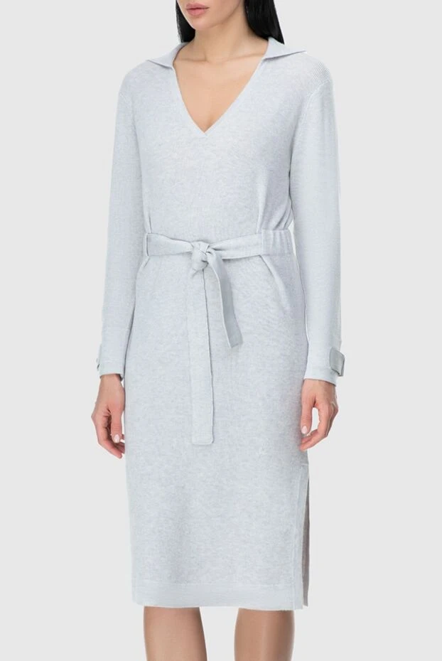 Max&Moi gray wool and cashmere dress for women 163582 - photo 3