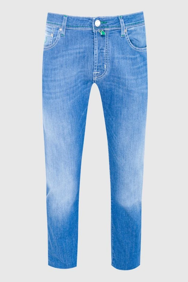 Jacob Cohen man cotton and polyester jeans blue for men купить с ценами и фото 163601 - photo 1