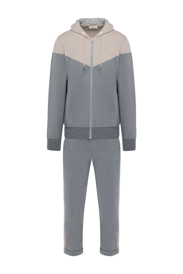 Panicale man men's sports suit made of cotton and elastane, gray купить с ценами и фото 163644 - photo 1