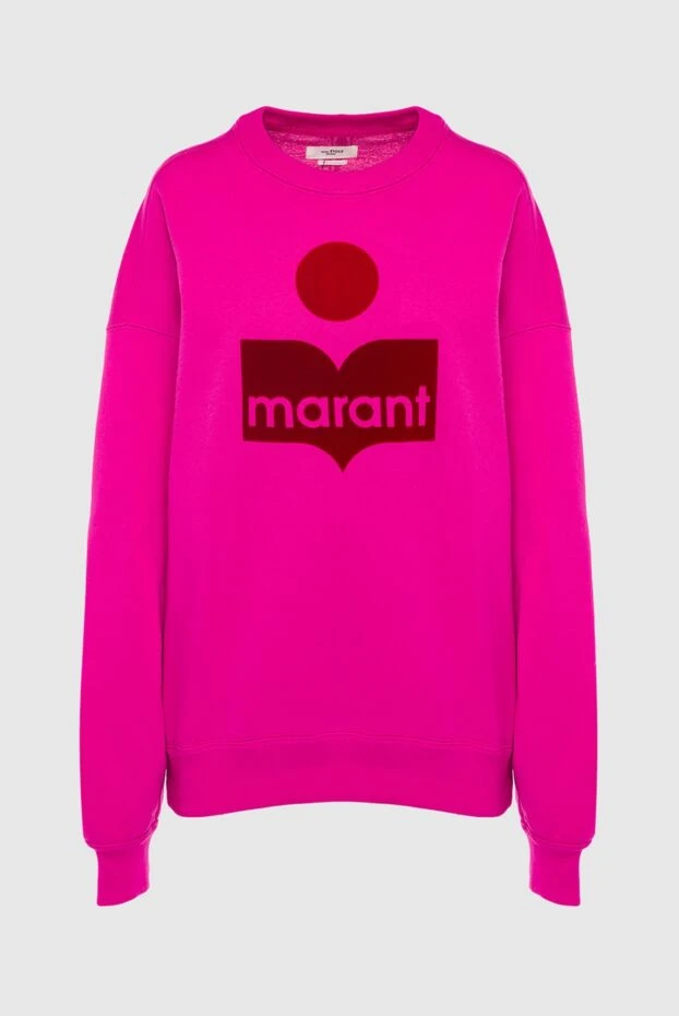 Isabel Marant woman pink cotton and polyester jumper for women купить с ценами и фото 163660 - photo 1