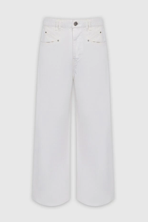 Isabel Marant woman white cotton jeans for women купить с ценами и фото 163672 - photo 1