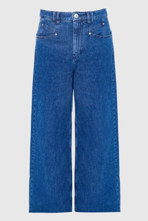 Isabel Marant woman blue cotton jeans for women купить с ценами и фото 163674 - photo 1