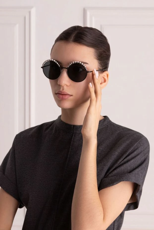 Chanel woman black plastic and metal glasses for women купить с ценами и фото 163781 - photo 2