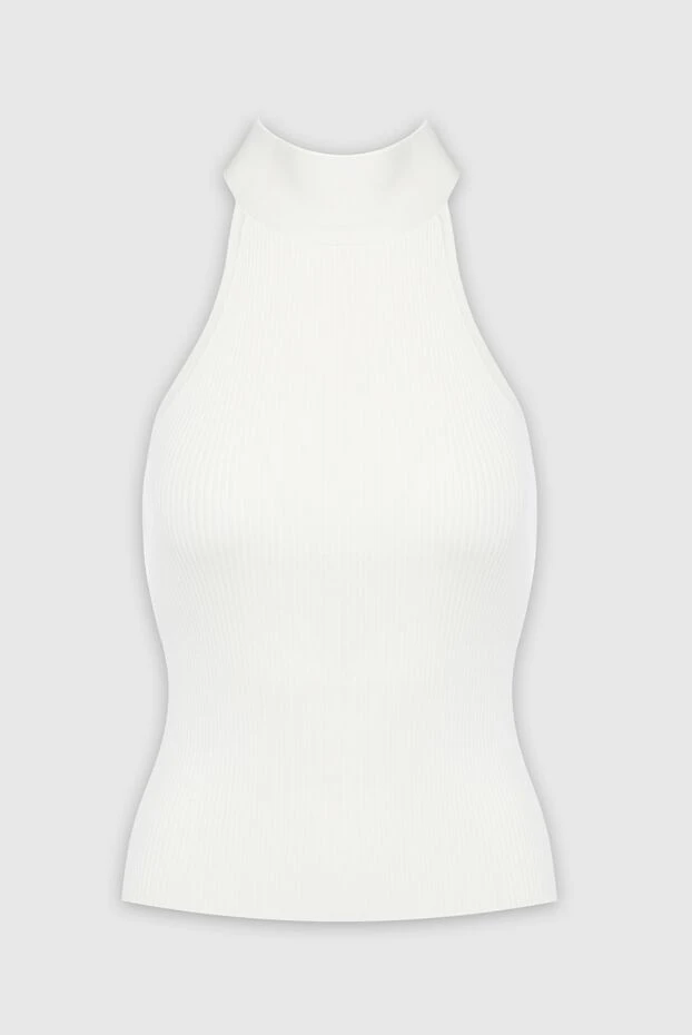 Вискозды және эластанды әйелдерге арналған ақ топ - фото 1