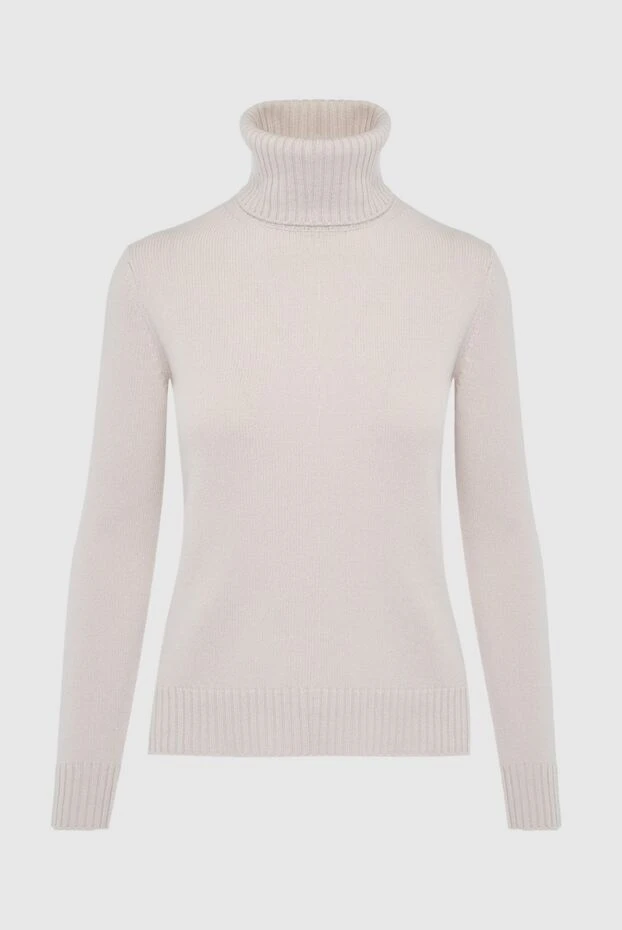 Loro Piana woman beige cashmere jumper for women купить с ценами и фото 163814 - photo 1