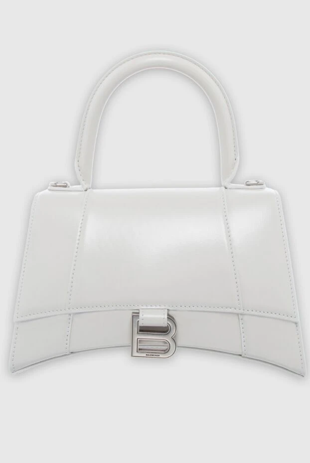 Balenciaga woman white leather bag for women купить с ценами и фото 163877 - photo 1