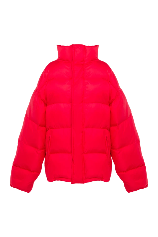 Balenciaga woman down jacket made of polyamide and polyester red for women купить с ценами и фото 163887 - photo 1