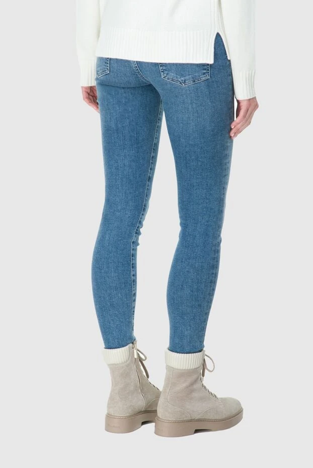 Citizens of Humanity woman women's blue wide-leg jeans made of cotton and lyocell 181083 - photo 3