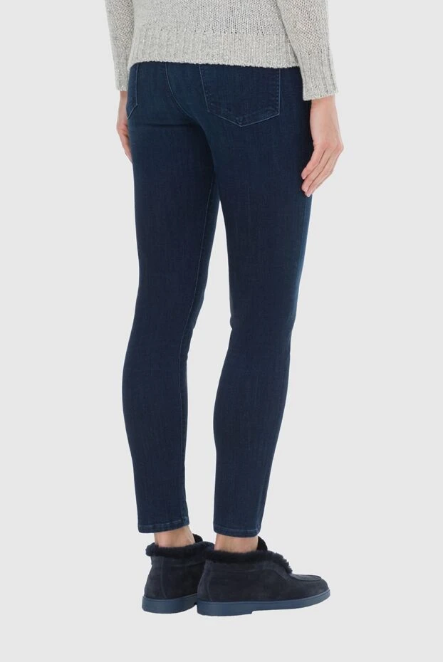 Citizens of Humanity woman women's blue wide-leg jeans made of cotton and lyocell 181083 - photo 3