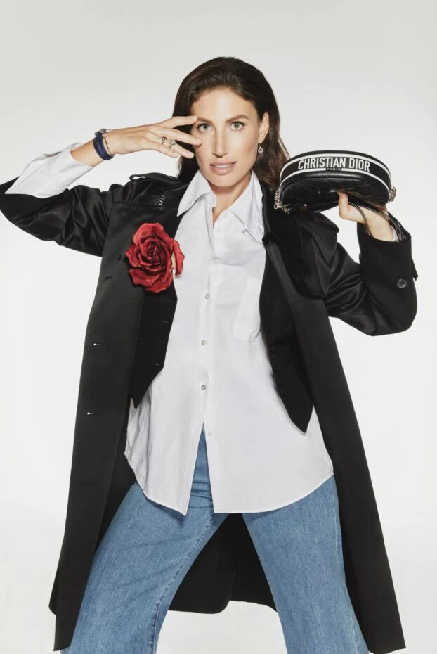 Хлопковая женская блуза классическая белая - фото 2