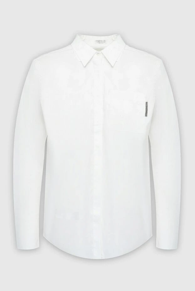 Классикалық әйелдер көйлегі ақ - фото 1