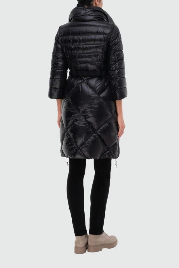 Herno пуховик стеганый с укороченными рукавами и объемным воротником 164464 - фото 3