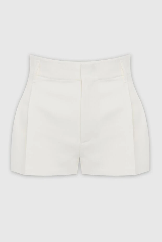 Valentino woman white woolen shorts for women купить с ценами и фото 164625 - photo 1